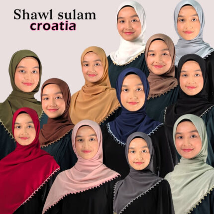 Shawl Sulam Croatia - Shawl Embroidery / Shawl Sulam Trendy
